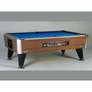 8 fod Sam Bison poolbilliard with coin slot