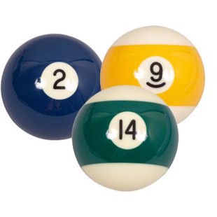 Poolball 57,2 mm  numbers 1-15