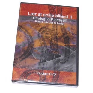 DVD - Learn to play Billiard II, Strategy & Stick Games, Dänish