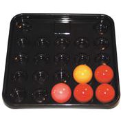Tray for 22 snookerballs