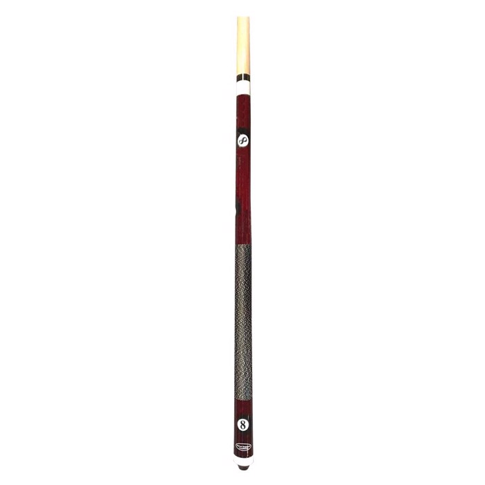 2-piece Red 8-ball/wrap cue M8