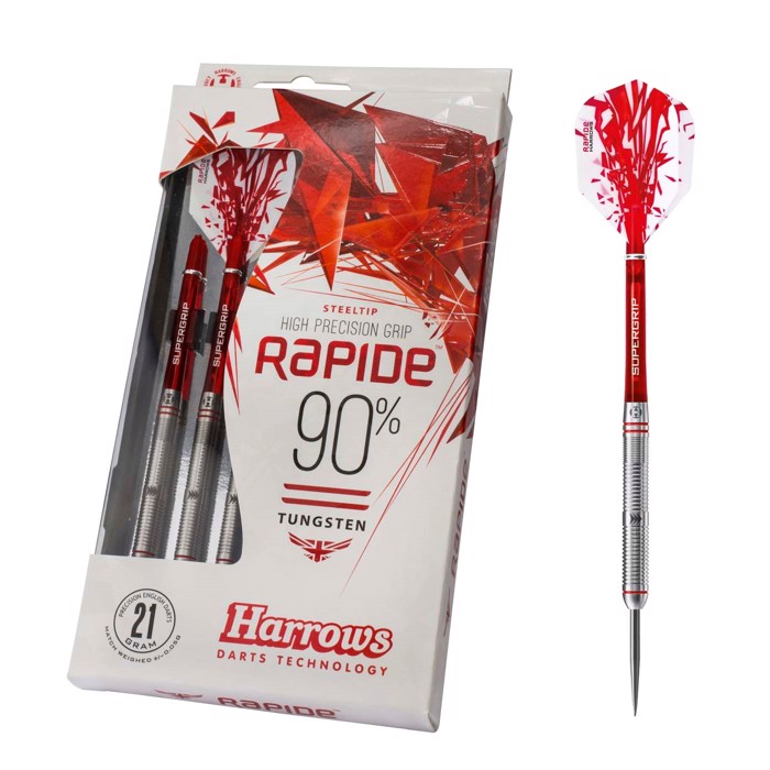 Rapide Steeltip 90 % NT darts Harrows