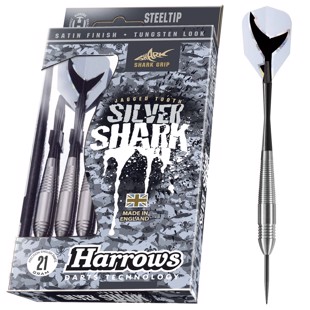 Steeltip Silver Shark darts Harrows