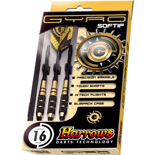 Harrows softip GYRO Brass darts