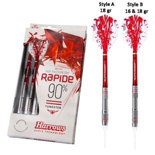 Rapide Steeltip 90 % NT darts Harrows