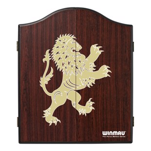Rosewood/Lion  Dartcabinet from Winmau