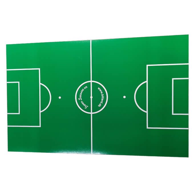 Green cardboard standard for playfield