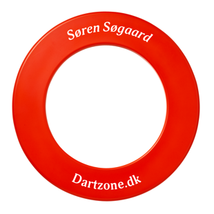 Deluxe dartboard surround w/ Søgaard logo