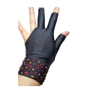 Billiard glove, Cuetec 3-fingers, Black