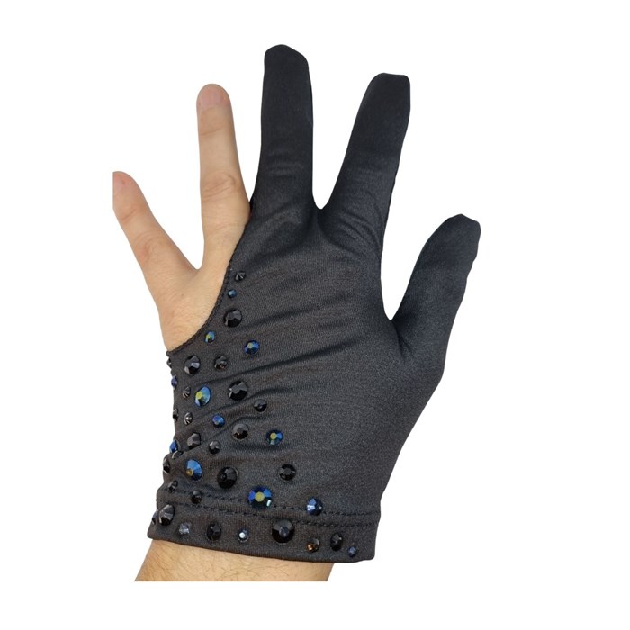 Billiard glove, Cuetec 3-fingers, Black