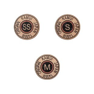 Cuetip leather, Kamui 10 layer tip, Brown