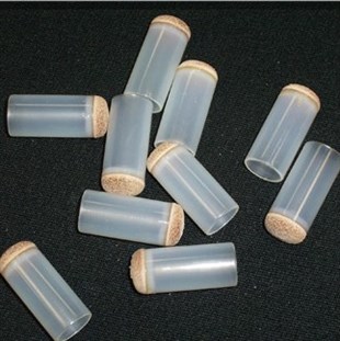 Cue Tip Leather, Screw, 12,0 mm plastic