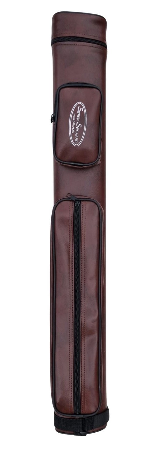 Cue case Laperti Tube, black 2 + 2