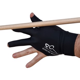 Billiard Glove, Kimchi, 3 fingers in black
