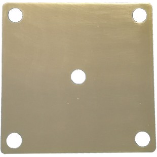 Template for pin-field 61,5 mm